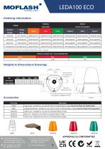 Datasheet - Sounder/Beacon LEDA100-2
