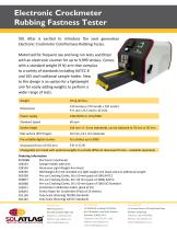 Electronic Crockmeter Rubbing Fastness Tester - 1