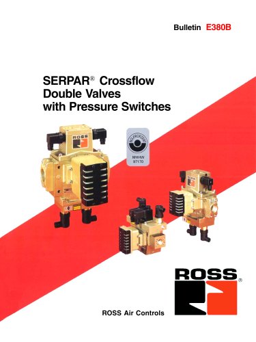 SERPAR® Crossflow Double Valves with Pressure Switches