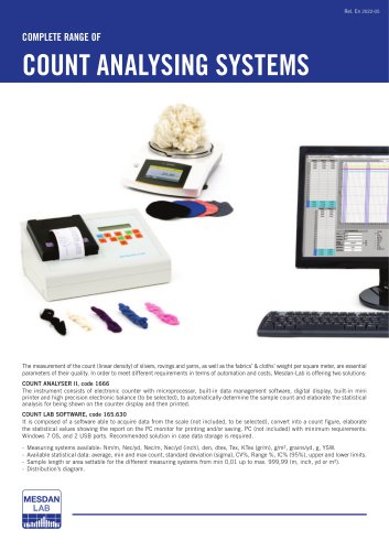 COUNT ANALYSING SYSTEMS
