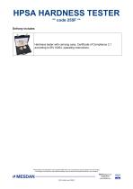 HPSA HARDNESS TESTER-4