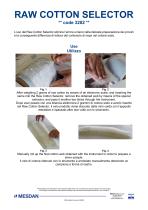 RAW COTTON SELECTOR-2