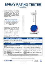 SPRAY RATING TESTER-1