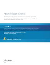 Microsoft Dynamics NAV Overview - 8