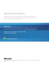 Microsoft Dynamics SL Overview - 8