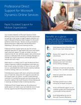 Professional Direct Support for Microsoft Dynamics Online Services - 1