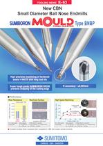 New CBN Small Diameter Ball Nose Endmills Type BNBP-1