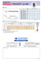 New CBN Small Diameter Ball Nose Endmills Type BNBP-2