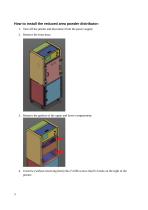 User Manual Reduced Area Powder Distributor-3