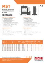 MST - H-Frame stamping press - Speed up to 125 mm/sec - 2