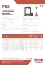 PSS - Hydraulic workshop press - Stroke 500mm-2