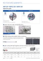 ADF-2D, ADFLS-2D & ADFO-3D CARBIDE FLAT DRILL VOL.4.2 - 5