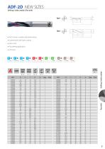 ADF-2D, ADFLS-2D & ADFO-3D CARBIDE FLAT DRILL VOL.4.2 - 7