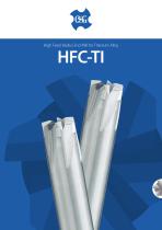 HFC-TI High Feed End Mill Series for Ti- Alloy Bottom Finishing - 1