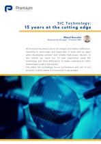 SiC Technology : 15 years at the cutting edge - 1