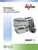 Pak'ntainer® Self-Contained Compactor/Container - 1