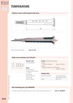 Available Temperature Sensors, Probes & Connectors-7