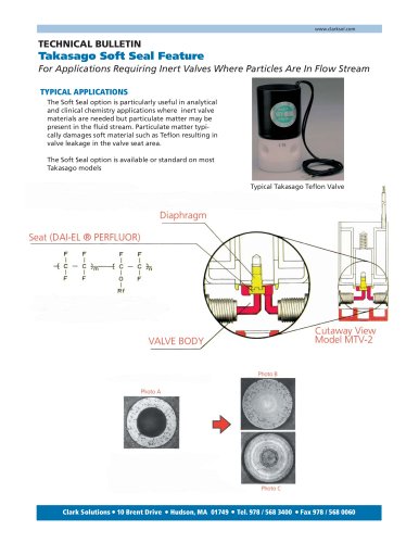 Soft Seal Valve Design Features and Advantages