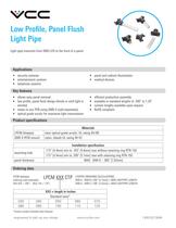 LPCM, Low Profi le, Panel Flush Light Pipe - 1