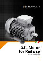 A.C. Motor for Railway - 1