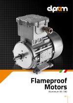 Flameproof Motors Aluminium 56-180 - 1