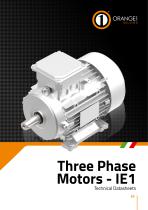 Three Phase Motors - IE1 - 1