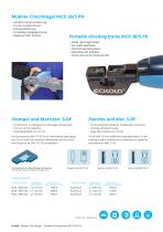 ECKOLD Portable clinching frame MCD 30/5 PH-2