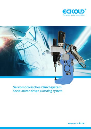 ECKOLD Servo motor-driven clinching system