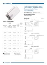 aR FUSE H3FH 2000V DC 250A-700A-1