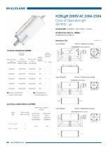gR FUSE H2BLgR 2000V AC 100A-250A