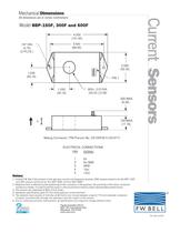 F.W. Bell Open Loop Current Sensors BBP-600F-2