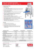 Poultry skinning machine CBU-2