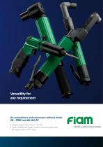 Air screwdrivers and nutrunners without clutch CD…PRSF and AS, AN, AY-1