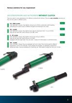 Air screwdrivers and nutrunners without clutch CD…PRSF and AS, AN, AY-3