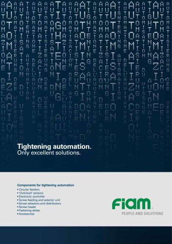 Components for tightening automation