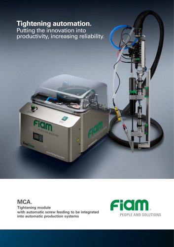 Tightening module with automatic screw feeding MCA