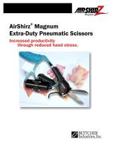 AirShirz Magnum Extra-Duty Pneumatic Scissors - 1