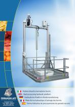 Beef processing hydraulic platform - 1