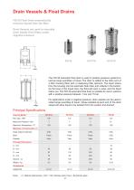 Drain Vessels & Float Drains - 1