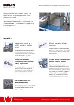 Bacteria reduction system for vegetable, salad and fruit products-3