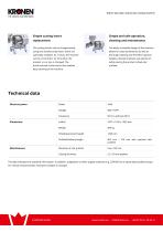 KUJ HC-220 cube, strip & slice cutting machine-4