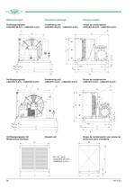 Air-cooled Condensing Units with Semi-hermetic Recip. Compr. (60 Hz) KP-210-1-26