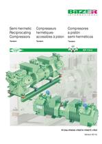 Semi-hermetic Reciprocating Compressors Tandem (60Hz, IP-Units) KP-115-2 - 1