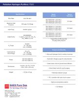 Palladium Hydrogen Purifiers: PD05 - 2