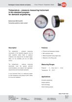 pressure measuring instrument - 1