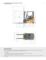 2,500 - 4,000 lb. Capacity Electric Pneumatic Tire Forklifts - 12