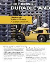 GP15N-GP35N IC Pneumatic Tire Lift Trucks - 4