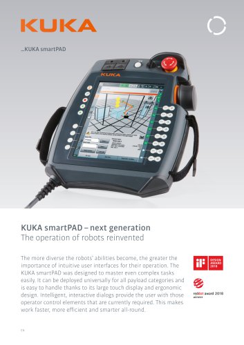 smart pad kuka