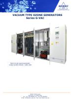 VACUUM TYPE OZONE GENERATORS Series G-VAC - 1