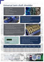 Twin-shaft shredder-2